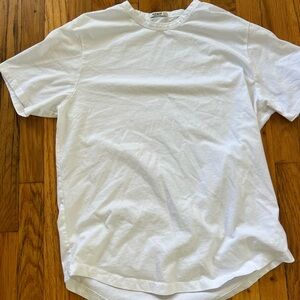 Buck Mason Slub Tee- washed white - L